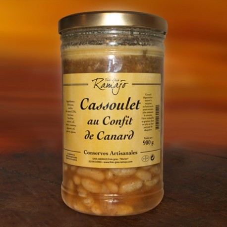 Cassoulet au confit de canard 900 g Cassoulet au confit de canard 900 g