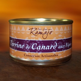 Terrine de canard aux figues  120 g