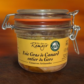 Foie gras de canard entier du Gers 180 g