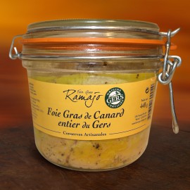 Foie gras de canard entier du Gers  440 g