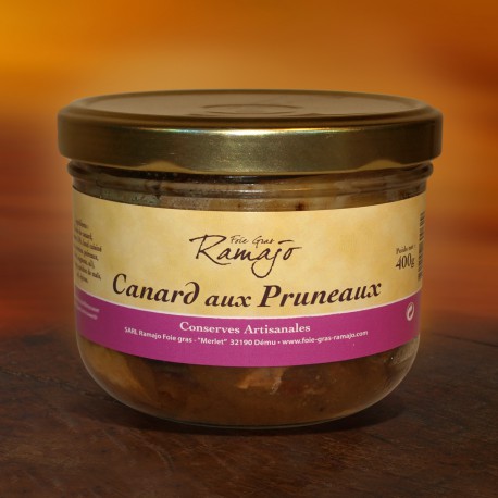 Canard aux pruneaux 400 g Canard aux pruneaux 400 g