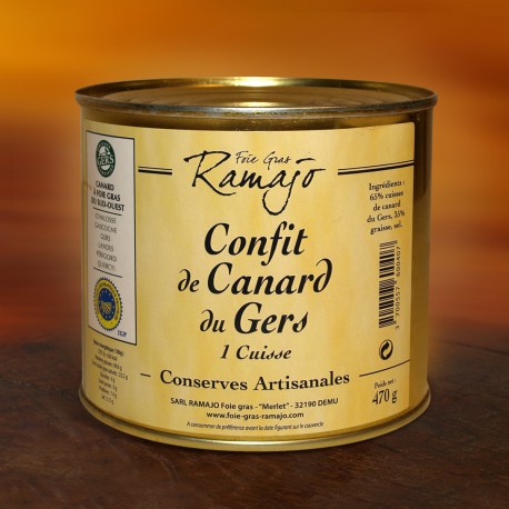 Confit de canard 1 cuisse Confit de canard 1 cuisse