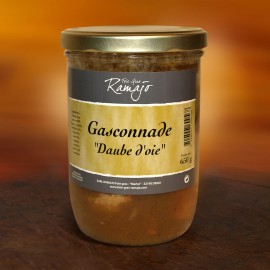 Gasconnade'' daube d'oie 650 g