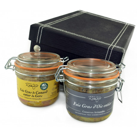 Coffret cadeau autour du foie gras 