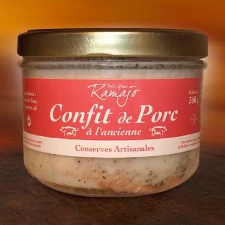Confit de porc ancienne 360 g Confit de porc ancienne 360 g