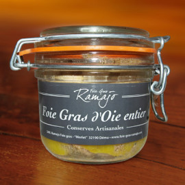 Foie gras d'oie entier 180 g
