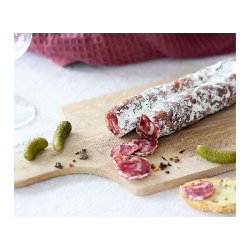 Saucisson Sec au Poivre - 100 g environ 10 tranches