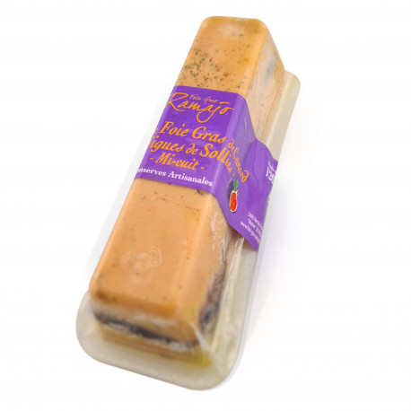 Spécialité de Foie Gras de Canard aux Figues de Sollies mi-cuit 120 g