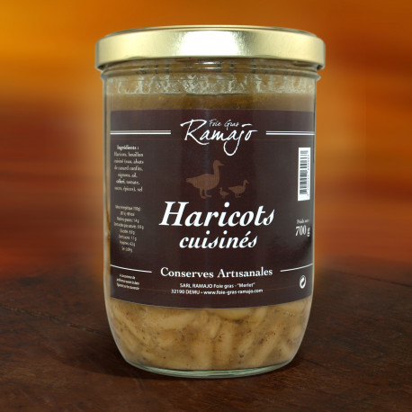 Haricots cuisinés - Maison Ramajo