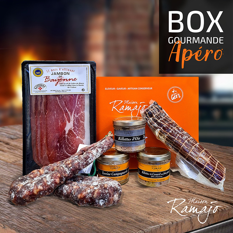 la box gourmande Apéro - Maison Ramajo