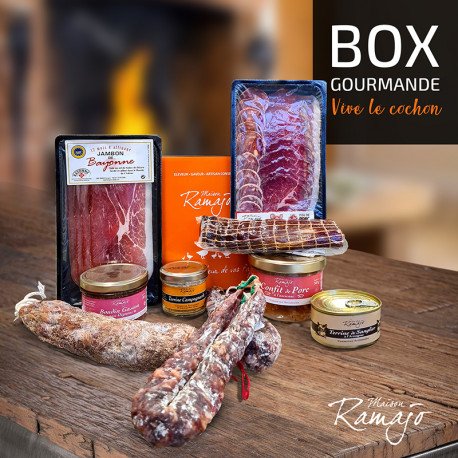 La box gourmande vive le cochon - Maison Ramajo