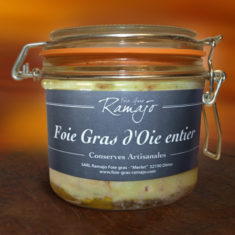 Conserve de Foie gras entier d'oie