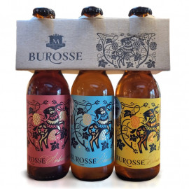 Lot de bières BIO artisanales Burosse