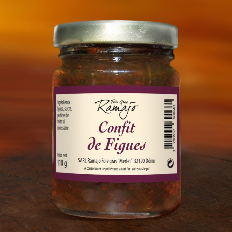 Confit de figues, Accompagnement foie gras, Spécialité Sud Ouest
