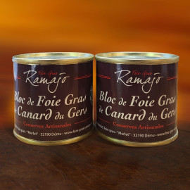 Bloc de foie gras de canard Ramajo