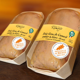 Le Naturel - Barquette de Foie Gras de canard entier MI-CUIT - 200 g