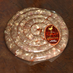 Saucisses fraîches de canard