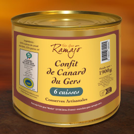 confit de canard artisanal Ramajo