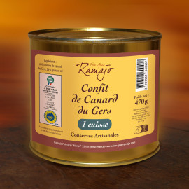 Confit de canard préparé