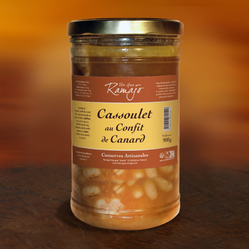 Cassoulet au confit de canard Ramajo