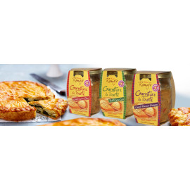 Garnitures de Tourtes Poulet Curry Coco  