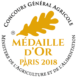 médaille or paris 2018