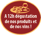 dégustation produit et vin