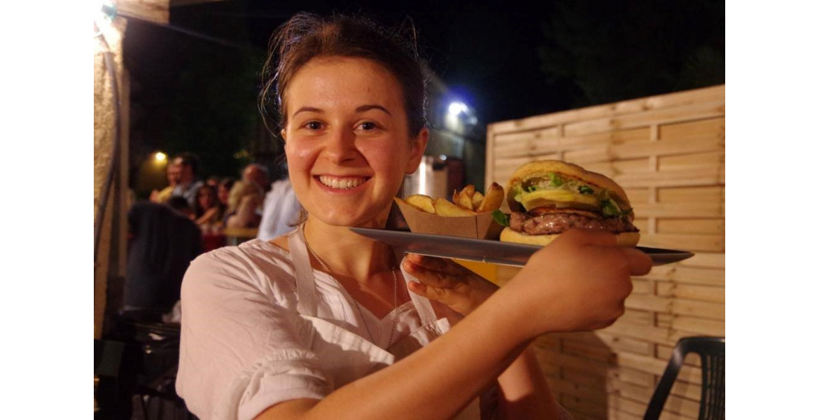 Hamburger au magret et au foie gras de canard façon Maison Ramajo