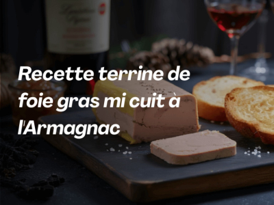 Terrine de foie gras mi-cuit à l'Armagnac - Recette maison